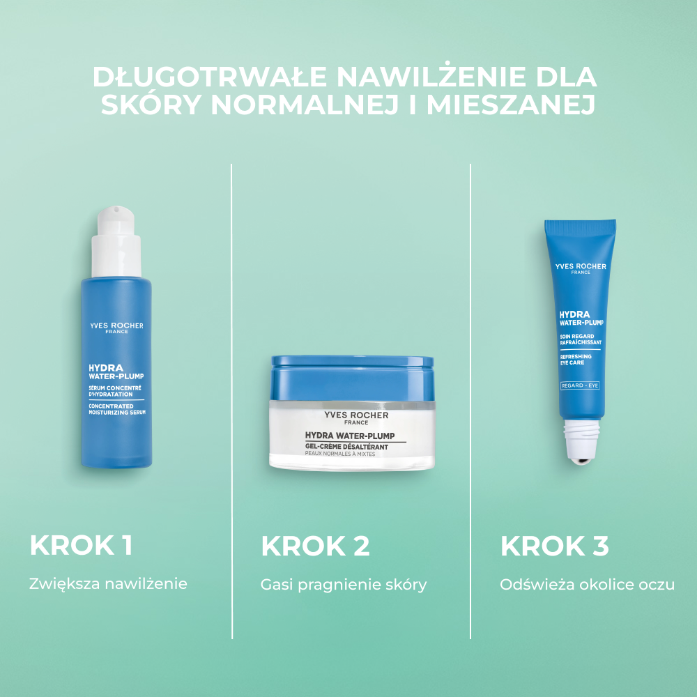 Żel-krem intensywnie nawilżający do skóry normalnej i mieszanej 50 ml