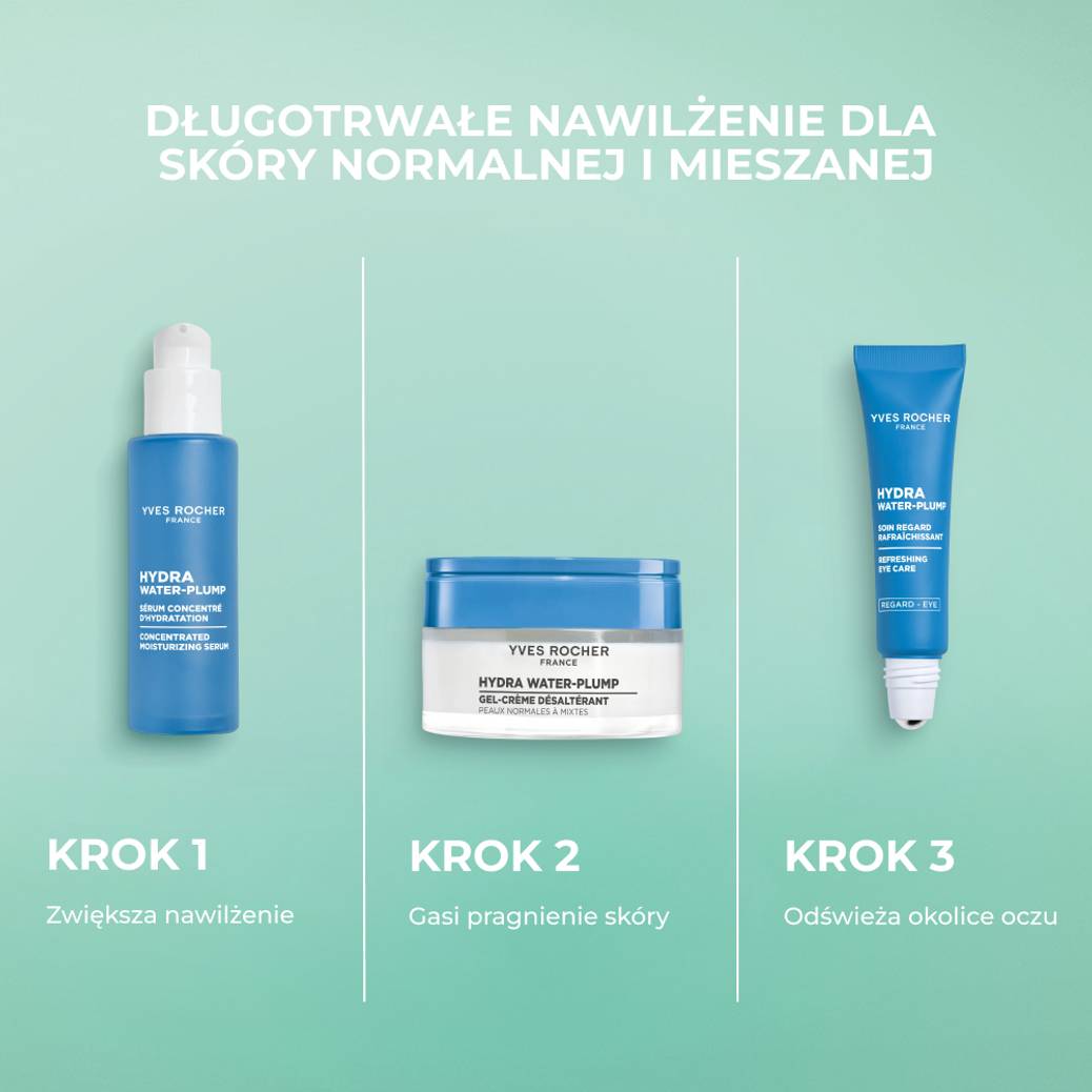 Żel-krem intensywnie nawilżający do skóry normalnej i mieszanej 50 ml