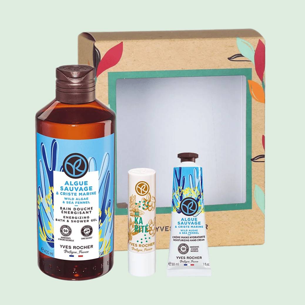 Zestaw 3 produktów Dzika alga & Koper morski z pudełkiem