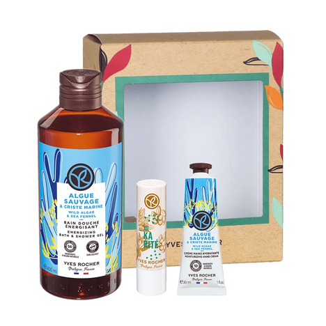 Zestaw 3 produktów Dzika alga & Koper morski z pudełkiem
