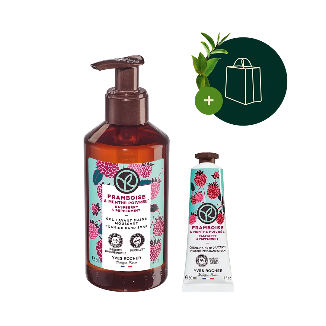 Zestaw 2 produktów Malina & Mięta