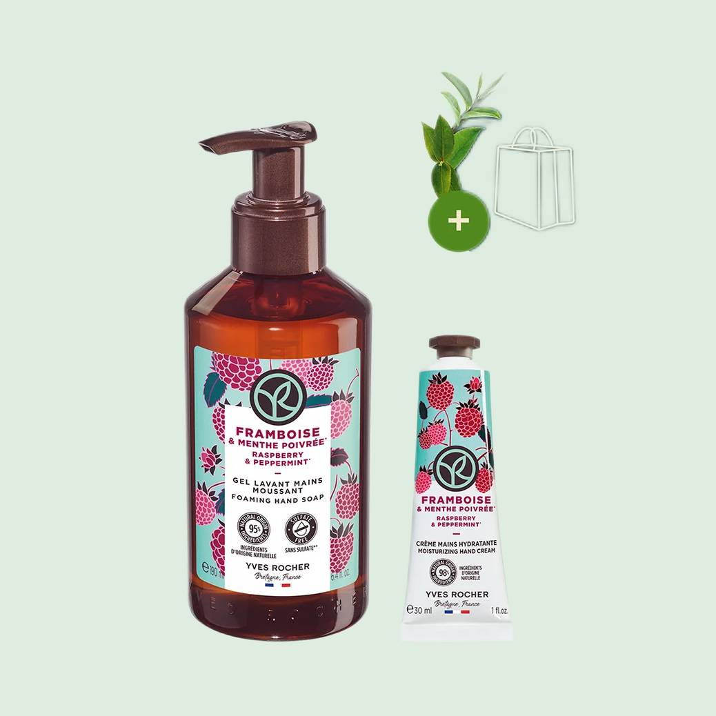 Zestaw 2 produktów Malina & Mięta